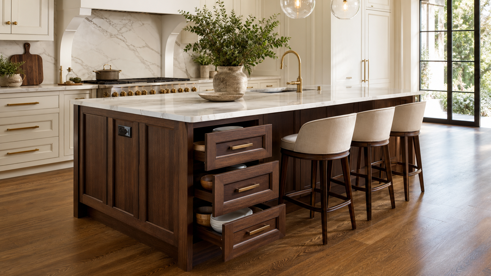 Luxury Custom Kitchen Cabinetry in New Jersey - Idellinj_Custom-Kitchen-Island-Cabinets-Nj_Featured