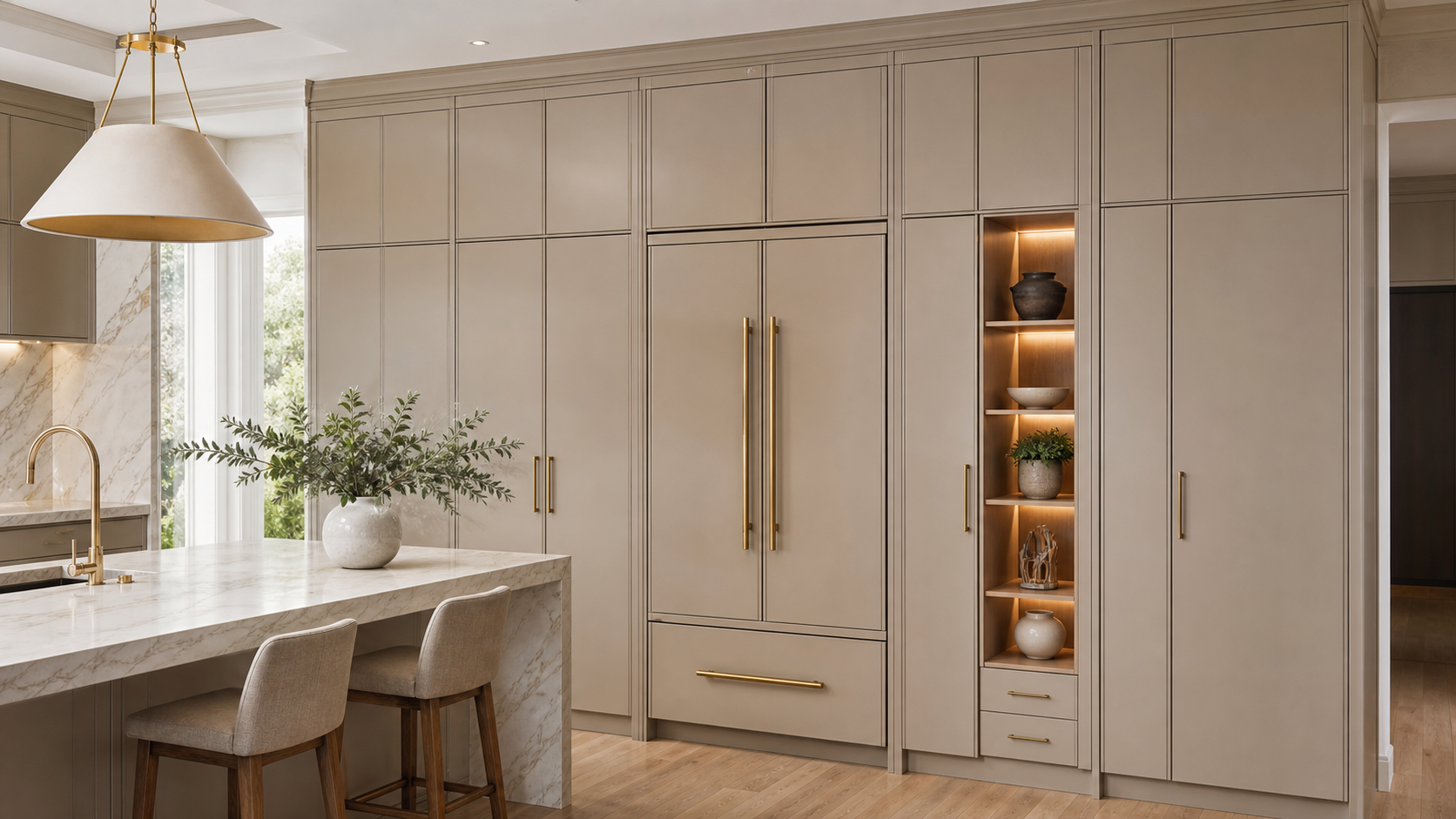 Bespoke Master Closet & Wardrobe Systems - Idélli New Jersey - Idellinj_Floor-To-Ceiling-Cabinets-Nj_Featured